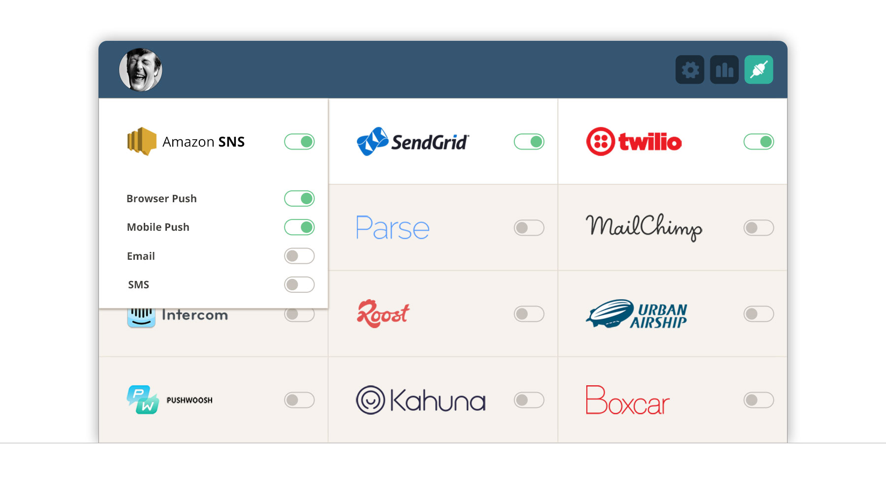 Latis's Dashboard